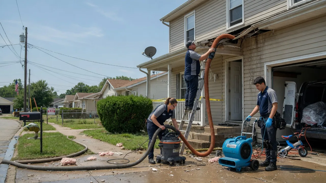 Water Damage Restoration in Lawndale, IL near me